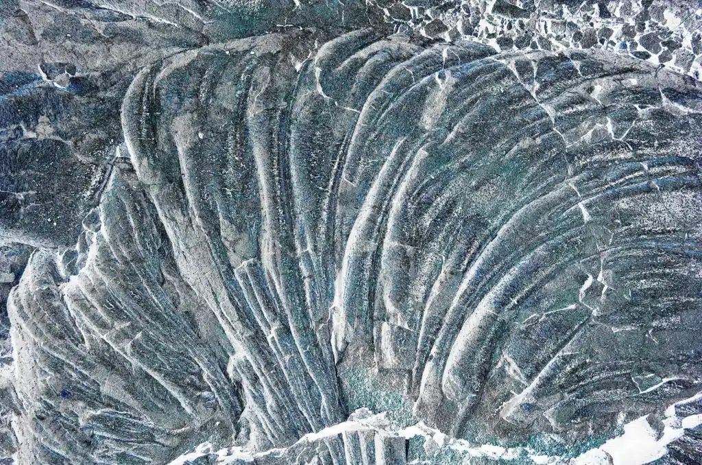 A close-up photo of rock
