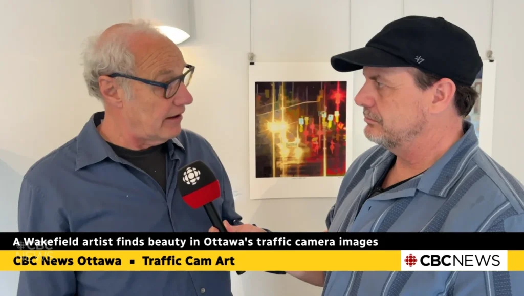 Mathematician uses traffic camera footage to create art